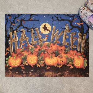 NEW Halloween Trick or Treat Door Mat Floor Mat
